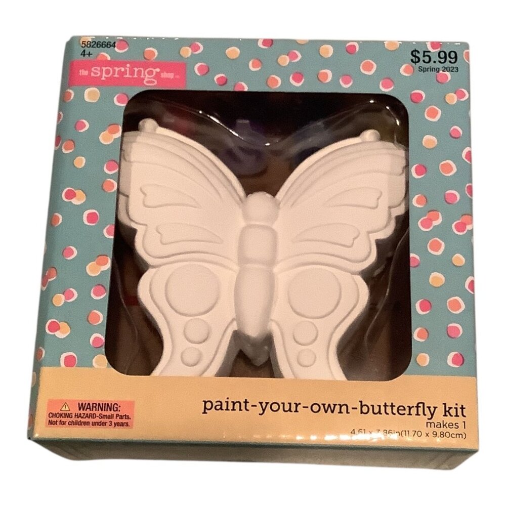 Paint Your Own Butterfly Kit The Spring Shop 4+ Ceramic Figure Art‎ Set